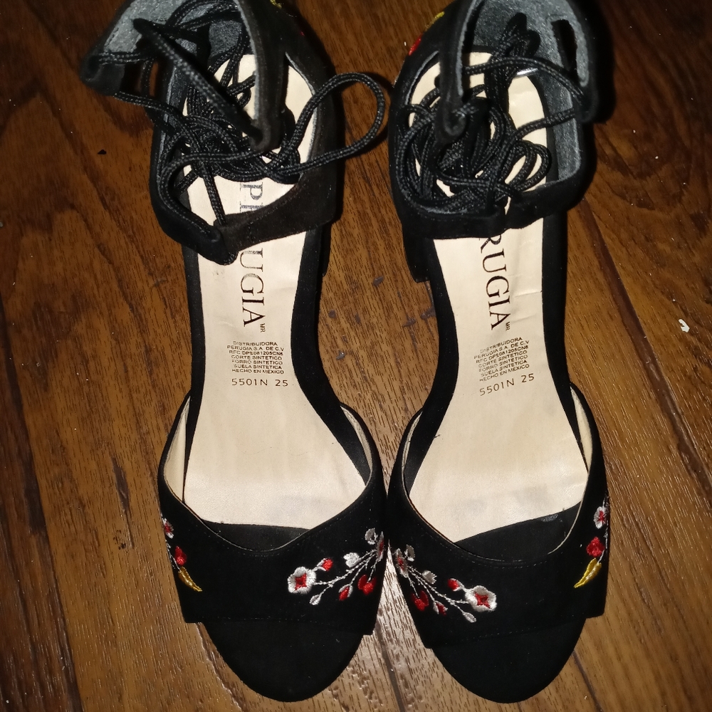 OPEN TOE PUMP BY PERUGIA